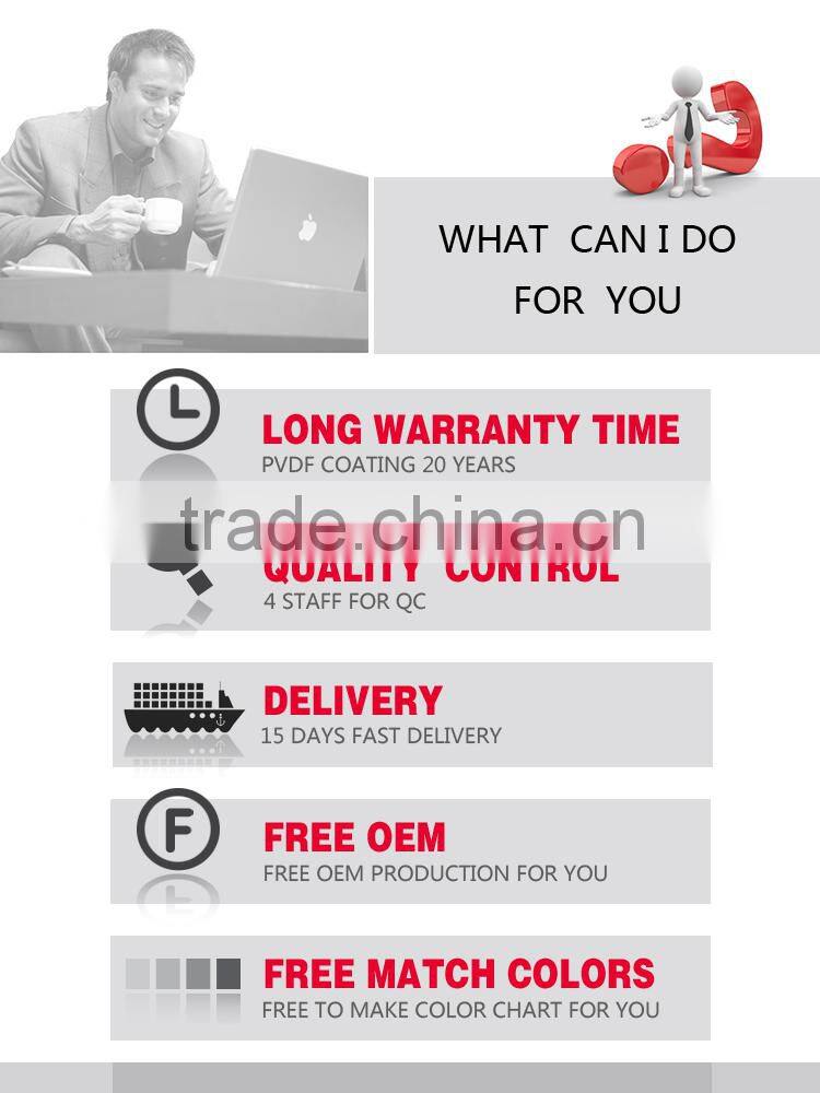 nano coating decorative exterior aluminum composite roof panel ACP sheet acm