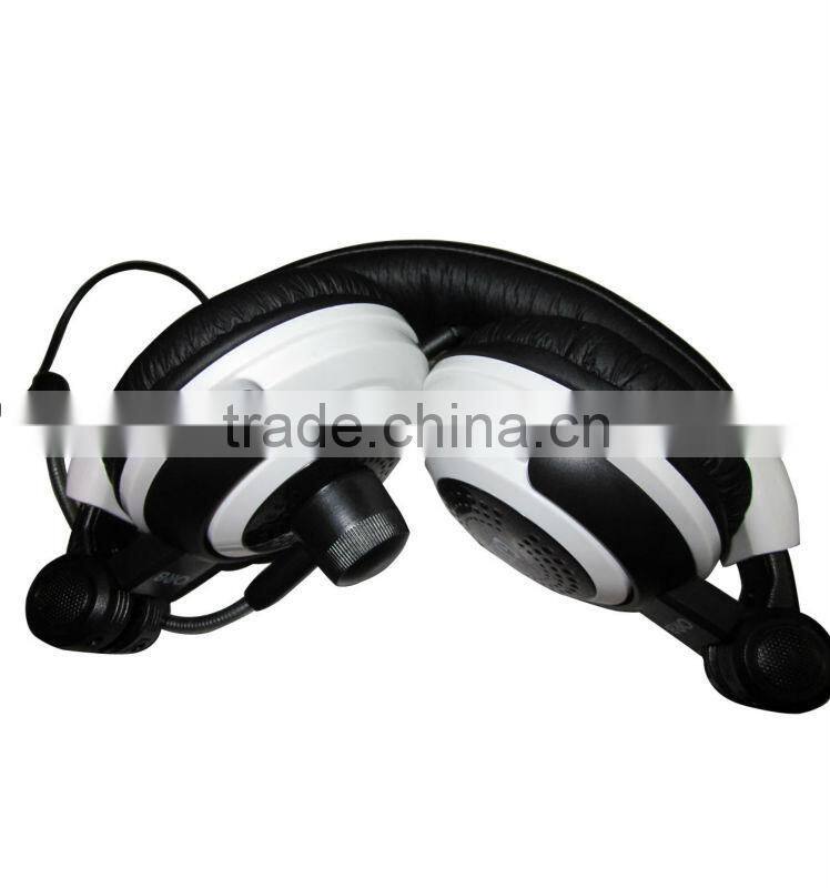 2013 new product Hot selling wired folding headset for PS3/computer