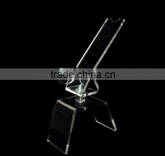 JLP wholesale acrylic shoe display stand,glass shoe rack display