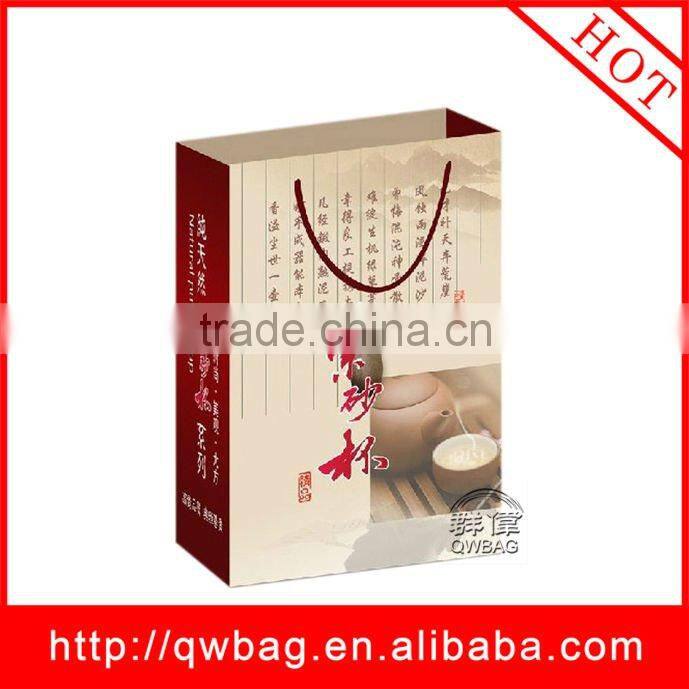 2013 newest popular elegant paper shopping bags
