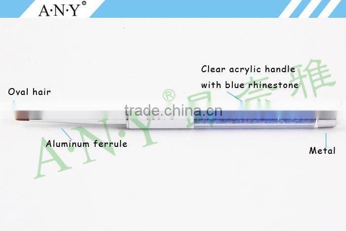 ANY UV Gel Art Nails Building Design Rhinestone Beauty Makeup Nail Brush