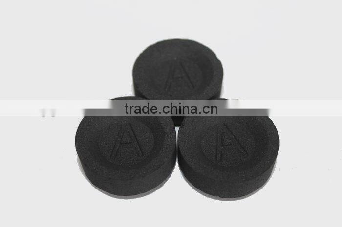 100pc/box instant light 33mm Al Fakher quality briquette shisha charcoal with A shape
