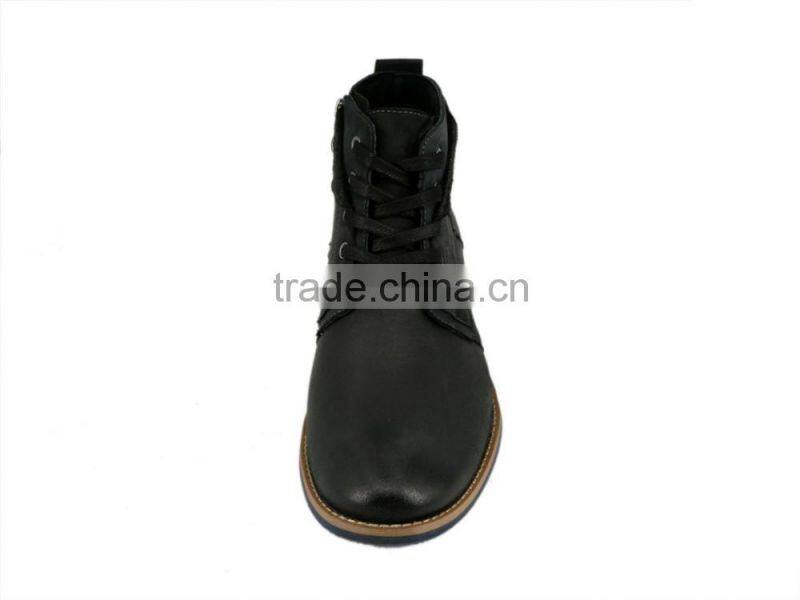 wholesale high quality leather boots for men