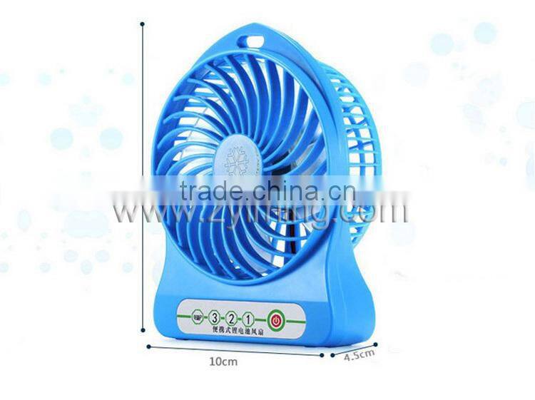 Zyiming hot sell fashionable gift usb fan YM-F98 mini cooling fan with powerful wind