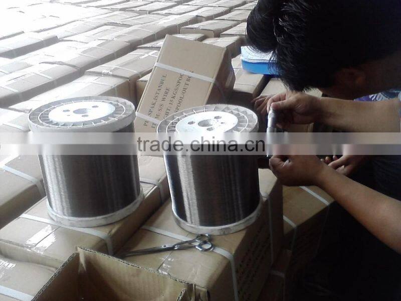 high quality and best price secondary 410 Stainless Steel scourer Wire