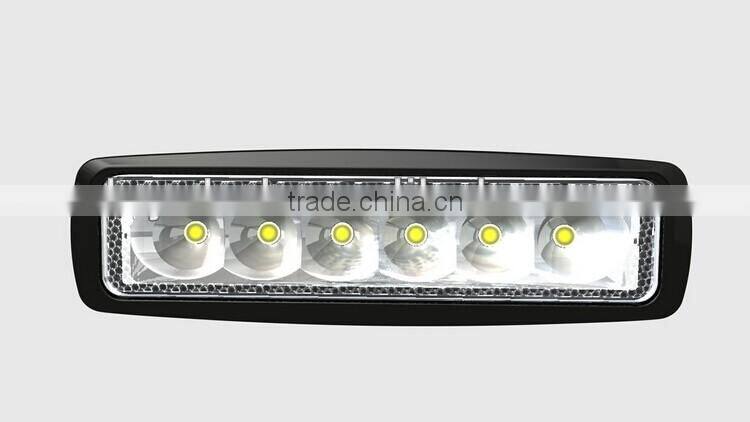 Super bright 18W Led Light Bar, mini LED driving light bar, IP67 18W LED work light bar