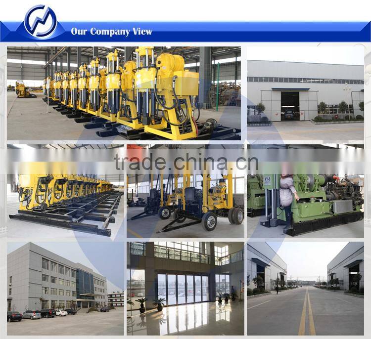 XY-8 big water bore well drilling rig for hydro power project