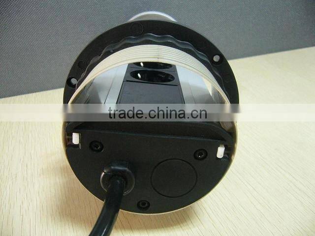 Pop up Tabletop desk socket outlets Europe standard
