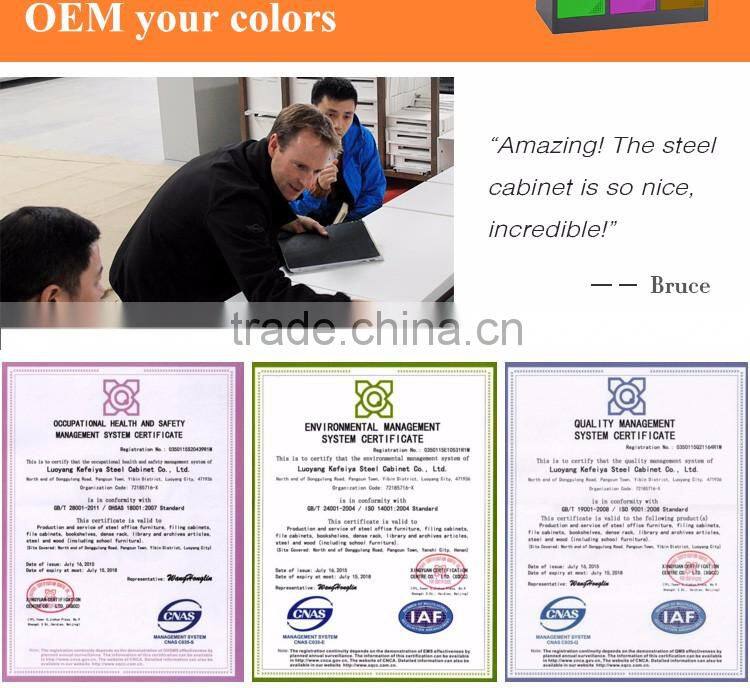 Office Furniture Price List Steel Metal Wardrobe Sliding Door Roller