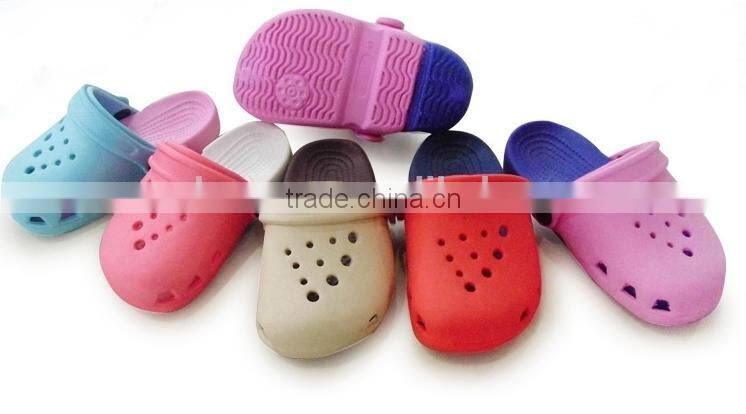 2015 hot design new children sandal wholesale cute kids shoes eva clogs shoes for kids
