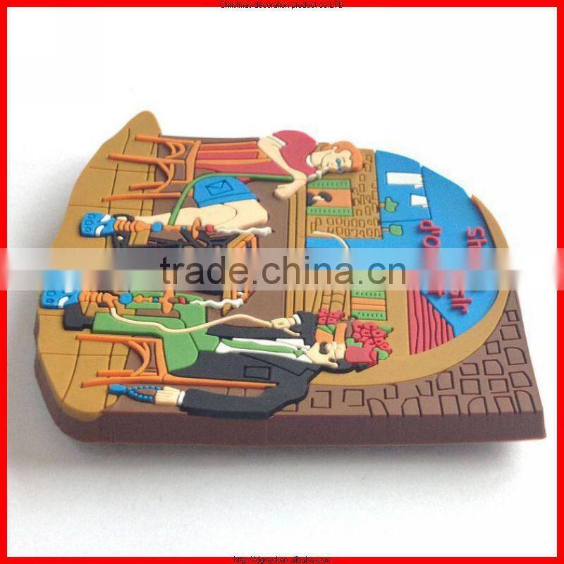 soft pvc magnet for fridge attractive souvenir fridge magnet China