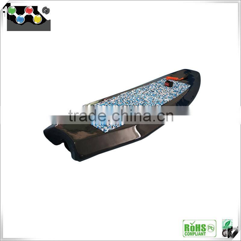 New Arrived! Strong Jet Black Remote Control Electric Surfboard Necessary For Surfing