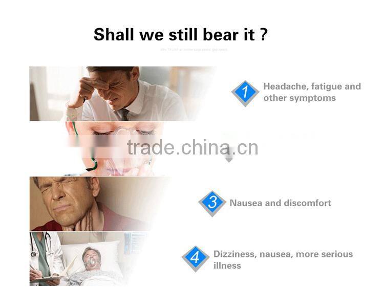 Custom eliminate secondhand smoke and fresh air freshener for car