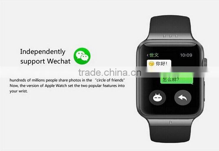 New design k8 smart watch 2015 bluetooth android 4.4 with SMS , FM , gps , gprs , wifi , camera With 1.54 inch Screen mt6572 3G