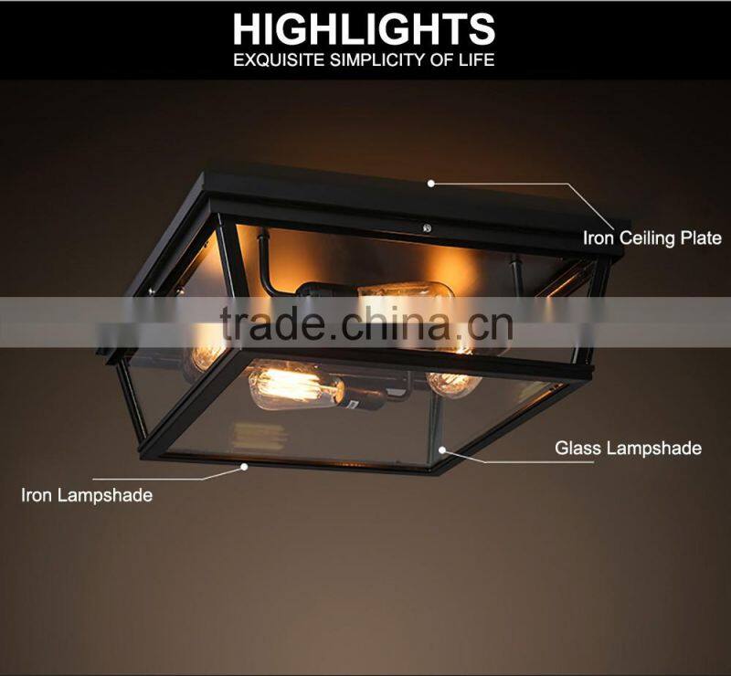 led ceiling lamp modern retro230v led ceiling lamps interior residential led Edison bulb pendant lamp