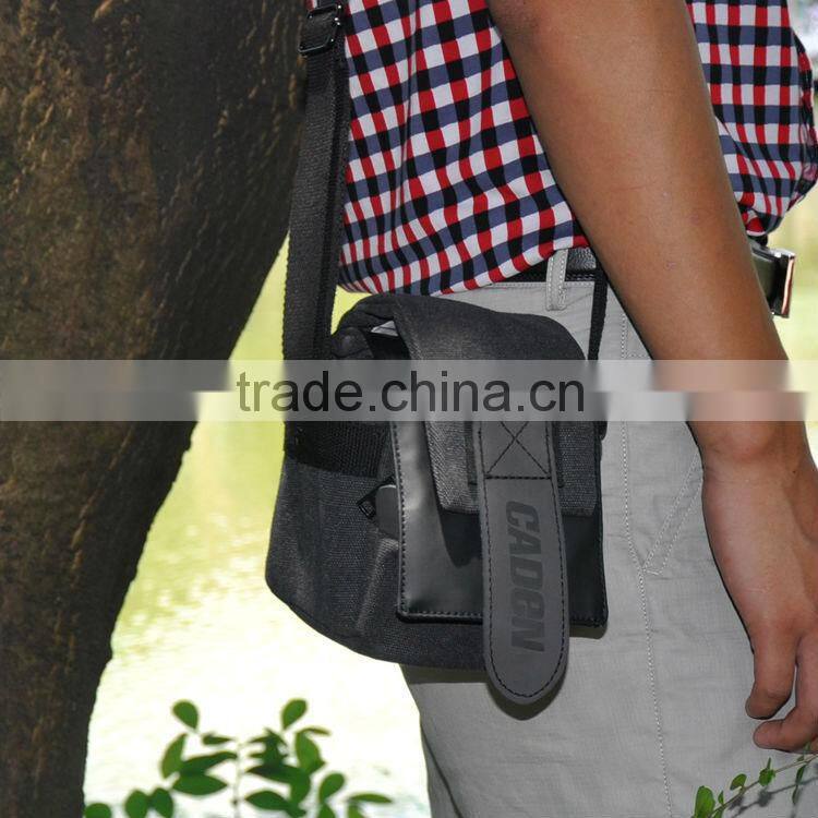 Caden Waterproof Canvas Dslr Camera Mini Shoulder bag