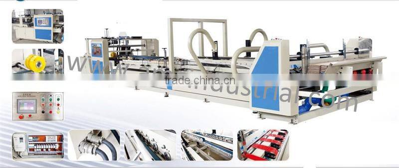 QF folder gluer corrugated carton making machine