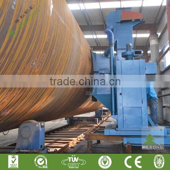 Used Sand Blasting Machine For Sale/Steel Pipe Sanding Blasting Machine