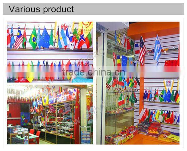Quality new products printing polyester fabric national flags