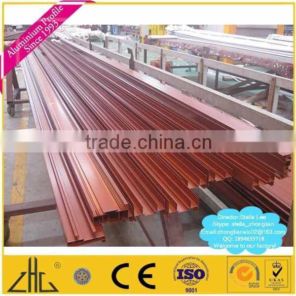 Wow!! 6063 large aluminium extrusion/ aluminium profiles for window and door/white, yellow, red powder coating aluminium profile