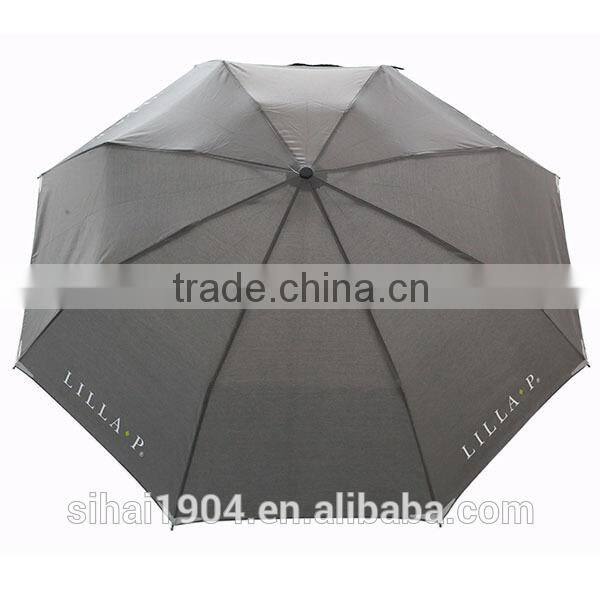 Auto folding printing umbrella with simple logo