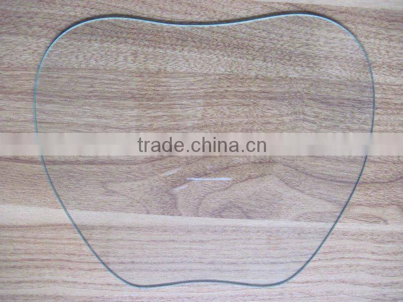 1.5mm edge polished clear sheet glass