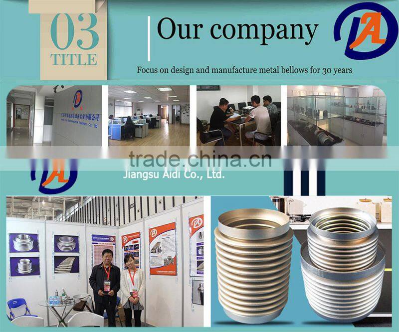 High quality precise bellows with competitive price made in China