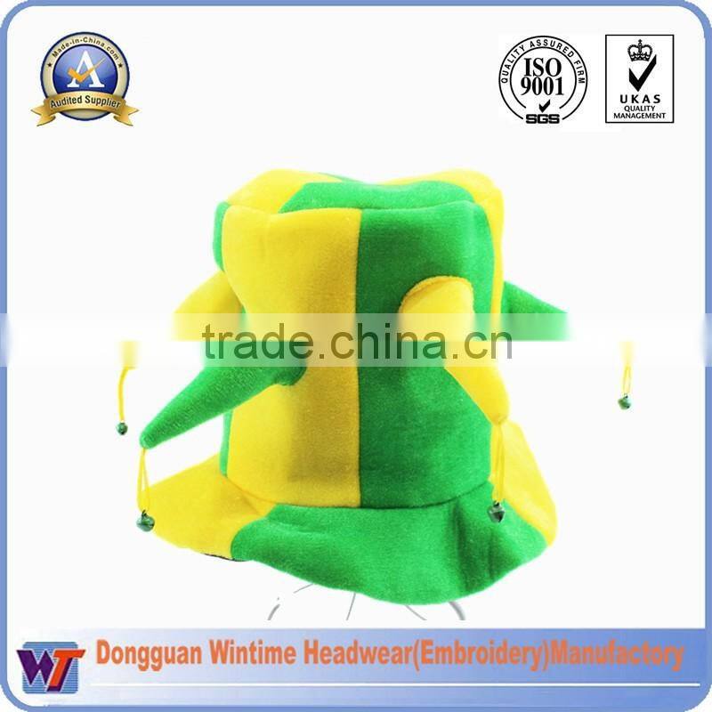 100% polyester decorative cheap top hats wholesale/custom your own party hat