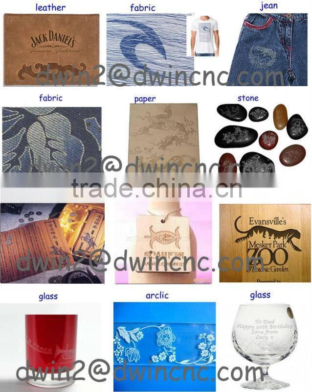 CNC 400 Small laser engraving equipment for rubber stamp making machine