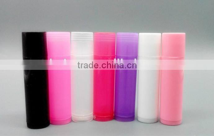 17mm Transparent Lipstick Cosmetic Packaging Tube transparent plastic lipgloss tube cosmetic lip balm tube