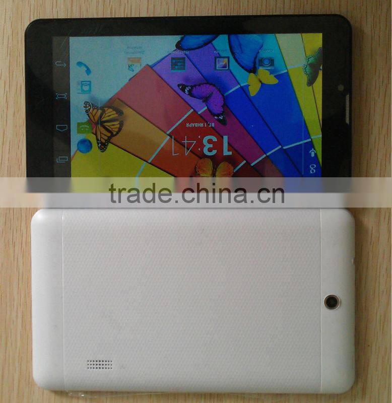 gps navigation android tablet pc with 3g phone call 7 inch MTK8312 dual core