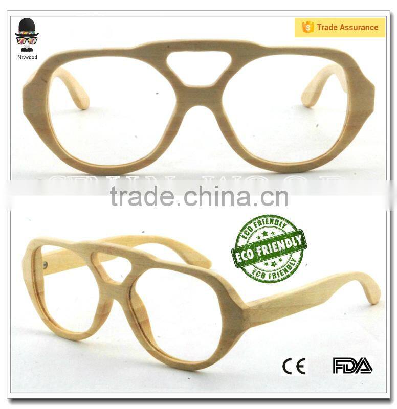 Polarized Brown Lens Flat Top Rose Wood Sunglasses with engraved logo