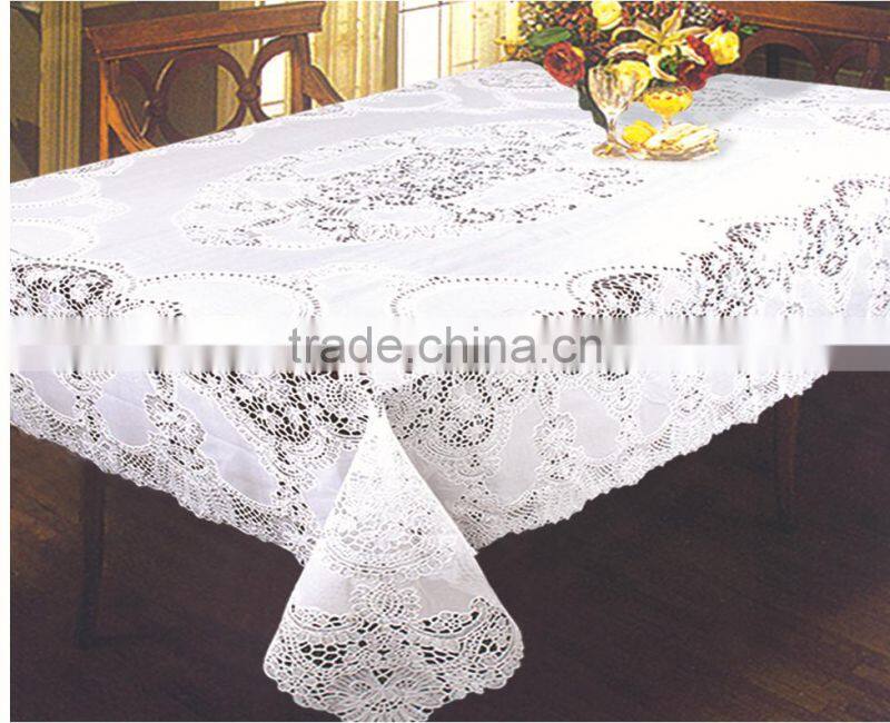 CROCHET VINYL TABLE CLOTH - ZT-368 137x182CM