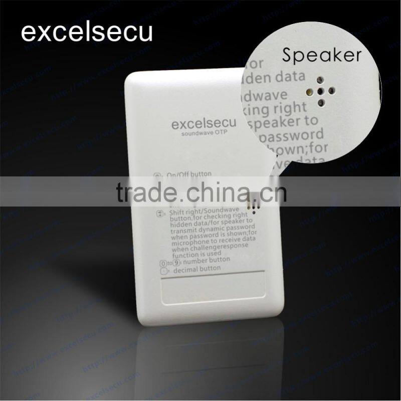 wholesale soundwave transmission pin protected one time password plastic otp token