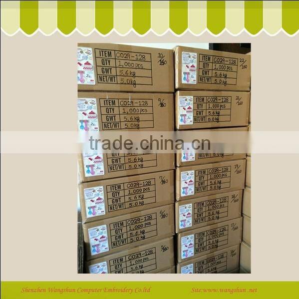 2014 Hot Sale Christmas Hat Logo Embroidery Epaulette Pin-On