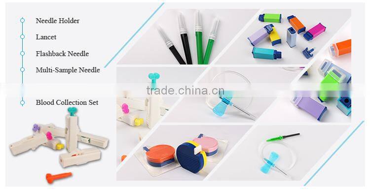 Design personalized vacuum sample blood test needle
