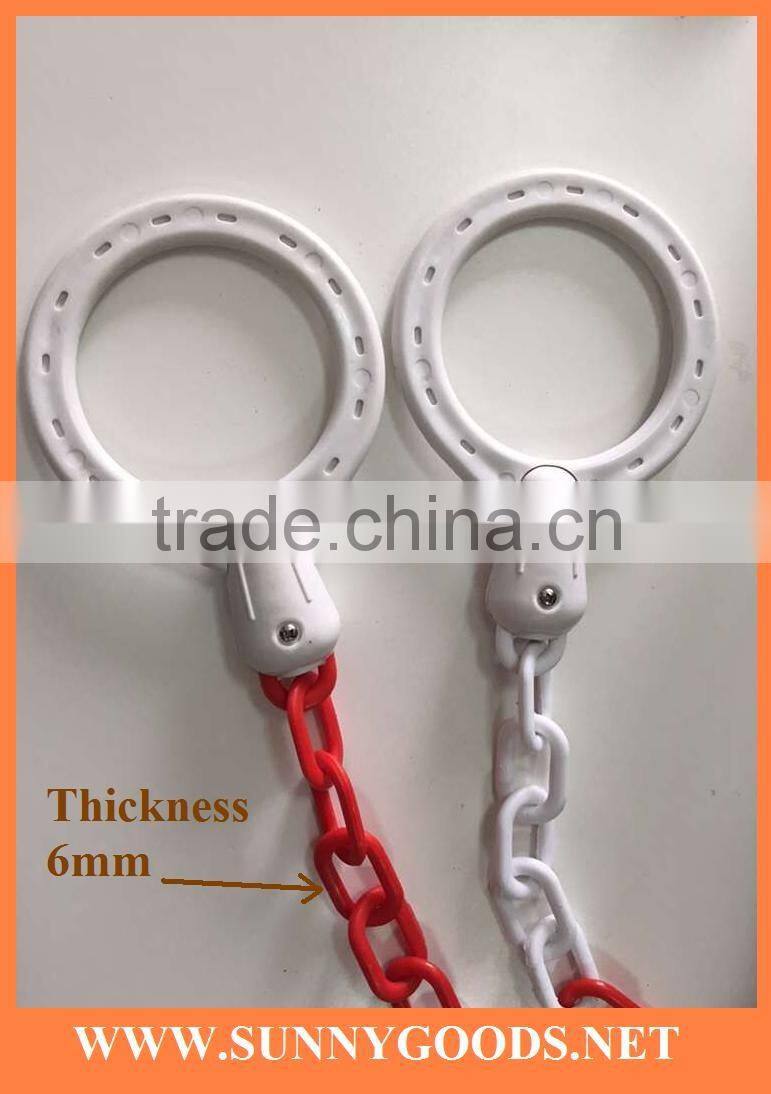 road cone plastic chain