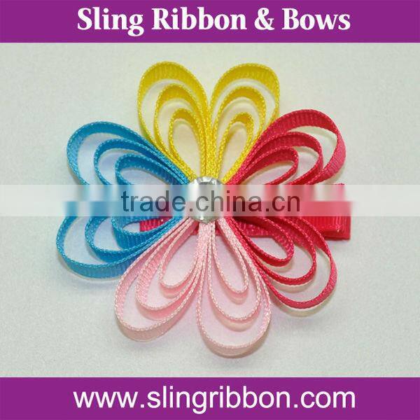 China Factory Fashion Ribbon Hairbows