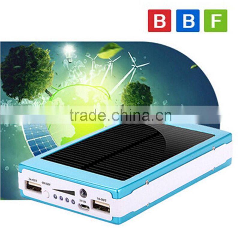 Smartphone Solar External Battery Power Bank For iPhone6 6Plus 5 5S