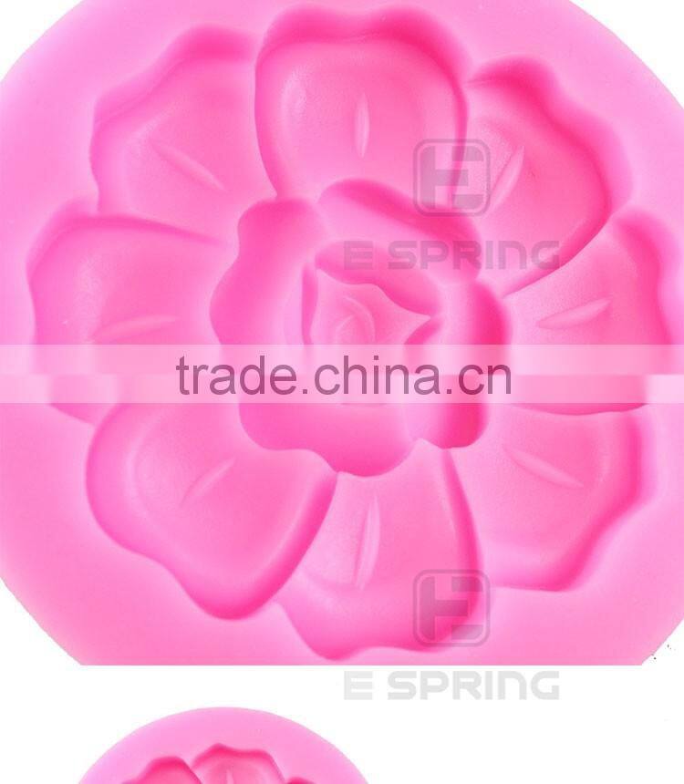 DIY Fondant Tools Big Flower Silicone Molds