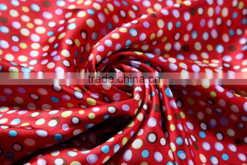 100 polyester microfiber peach skin crepe fabric embossed stretch microfiber fabric for Women Garment