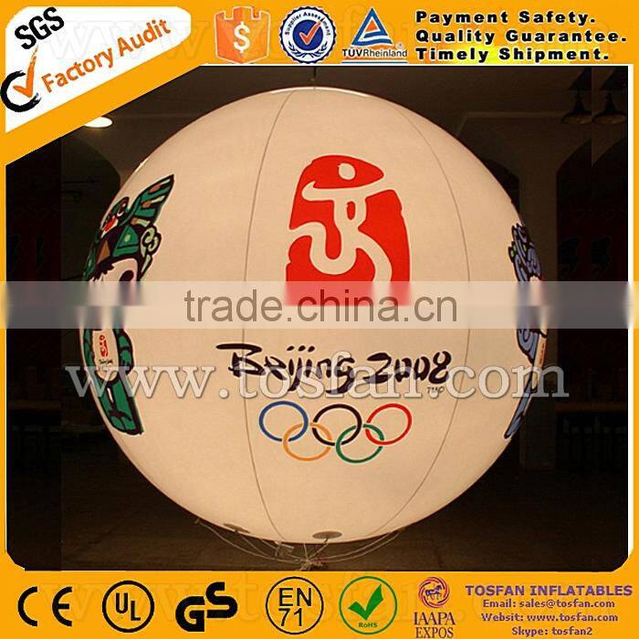 promotion large helium round balloon with printing F2058