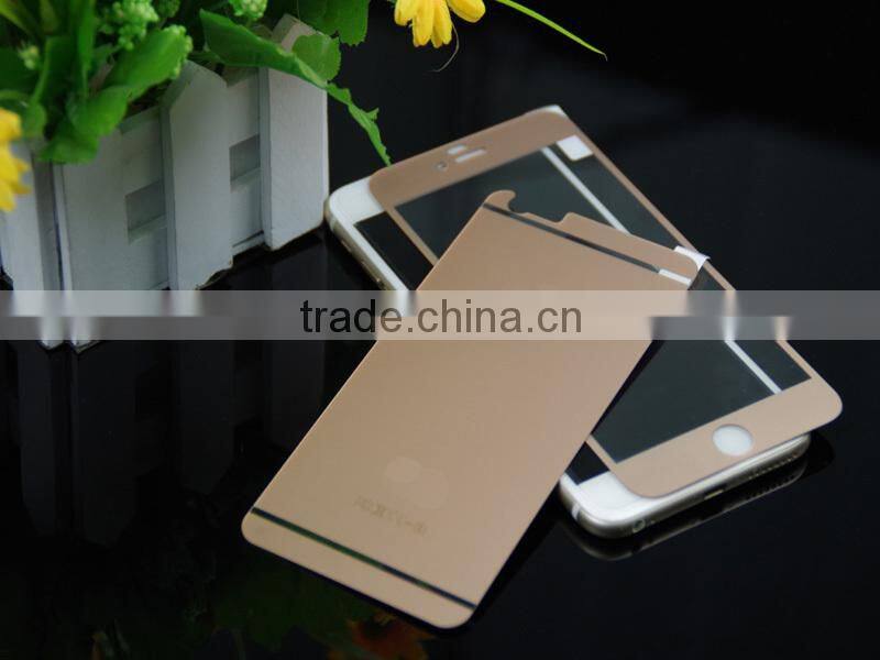9H hardness 0.3mm tempered glass for iphone 6 Titanium alloy tempered glass screen protector