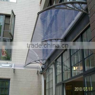JIASIDA UV Protection Polycarbonate Awning /Door Awning/strong pc awning
