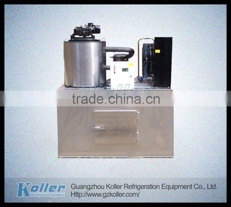 Flake Ice Maker Controlled by PLC Control System