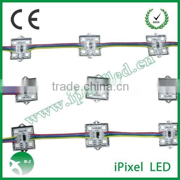 digital RGB LED pixel module/address RGB pixel DMX module