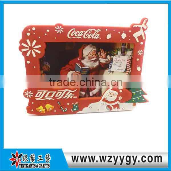 Customized 3D Soft pvc photo frames for picture