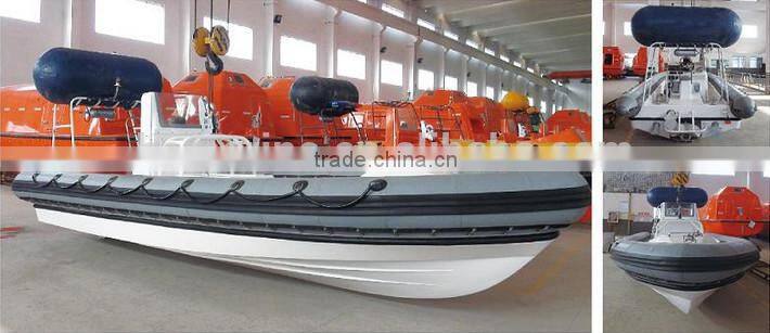 Solas 6.8m Inflatable Fender Rigid Fast Rescue Boat