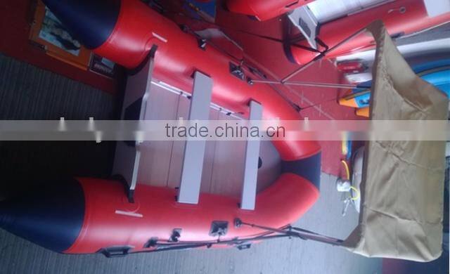 2015 Rigid Inflatable fishing Boat with sunshade for Sale