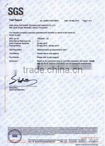 American Type Stainless Steel Agricultural Pipe Clip KB16SS